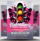 Valentine’s Traffic Light Flyer 2