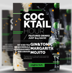 Cocktail Hour Flyer