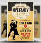 1940’s Style NYE Flyer