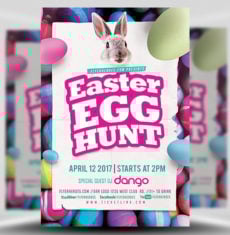 Easter Egg Hunt Flyer 2017
