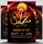 Solstice Party Flyer 17