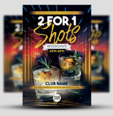 2 for 1 Shots Flyer 1