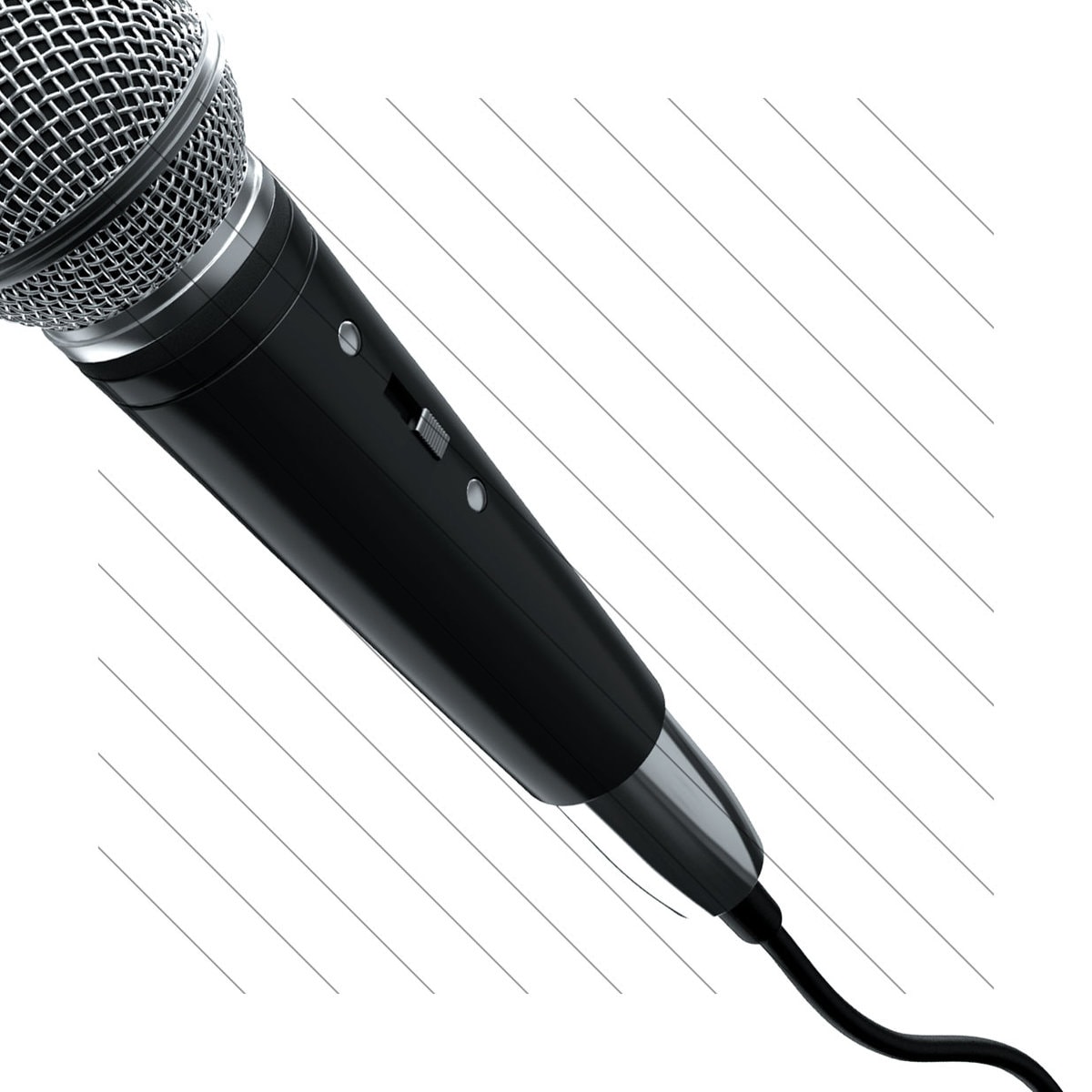 3D Studio Mic Render for PRO Members