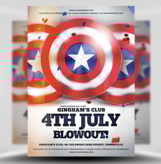 4th July Blowout Flyer
