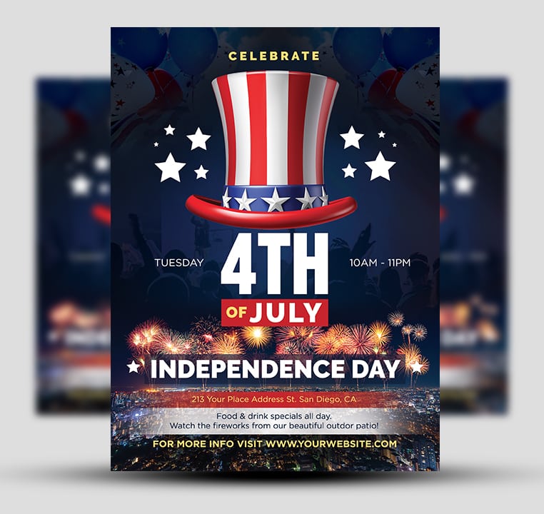 4th of July Celebration Flyer 1
