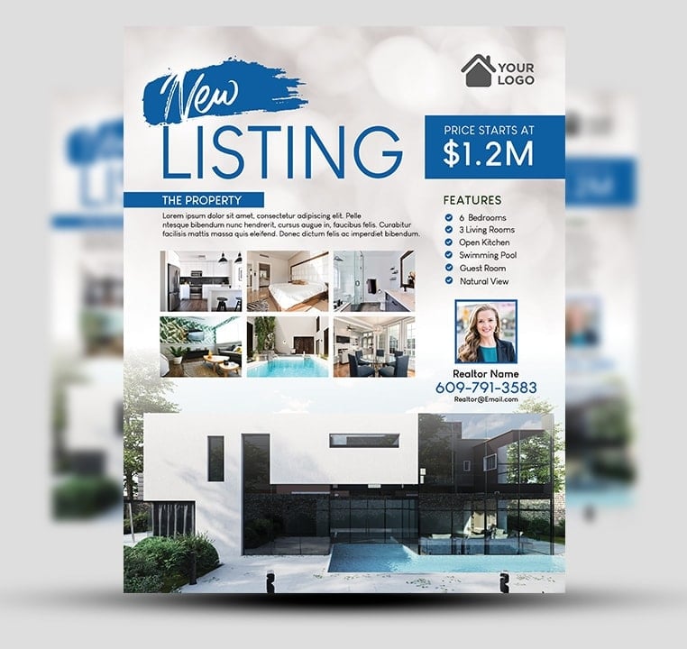 8.5x11 flyer size sample
