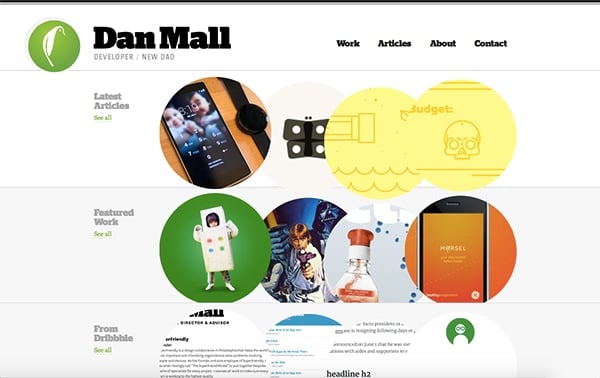 10 Pieces of Information You Should Have on Your Freelance Website | Portfolio of Dan Mall | FlyerHeroes.com