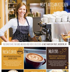 A3 Coffee Shop Poster Template