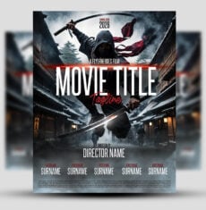Action Movie Flyer 1