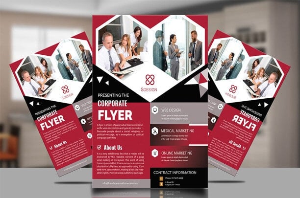 attractive business flyer