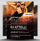 Autumn Anthems Flyer
