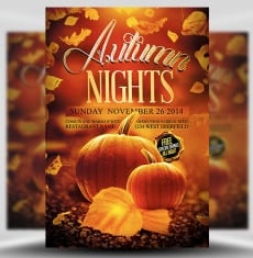 Autumn Nights Flyer