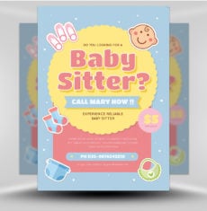 Baby Sitting Flyer v1