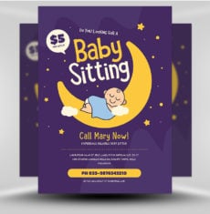 Baby Sitting Flyer 2