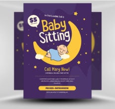 6 Design Inspiration Tips For When You're Feeling Uninspired | Babysitting Flyer | FlyerHeroes.com