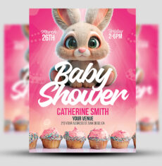 Baby Shower Flyer 2