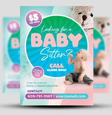 Baby Sitting Flyer 1
