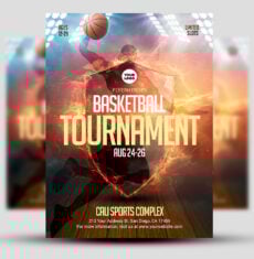 Basketball Tournament Flyer 1