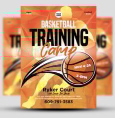 Basketball Training Flyer 1