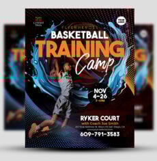 Basketball Training Flyer 2