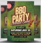 Annual BBQ Party Flyer