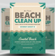 Beach Clean-up Flyer