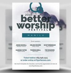 Better Worship Flyer