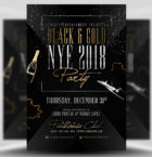 Black & Gold NYE Flyer