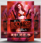 Valentine’s Day Black & Red Flyer