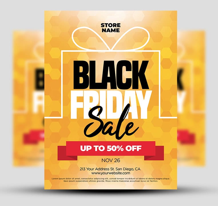Black Friday Sale Flyer 3