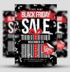 Black Friday Sale Flyer 4