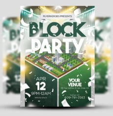 Block Party Flyer 1