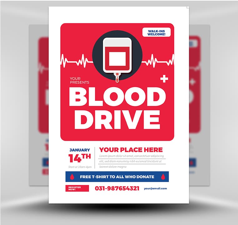 Blood Drive Flyer 2