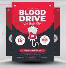 Blood Drive Flyer 3