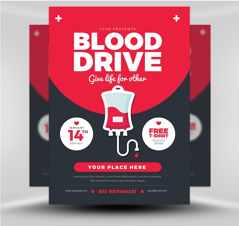 Blood Drive Flyer 3