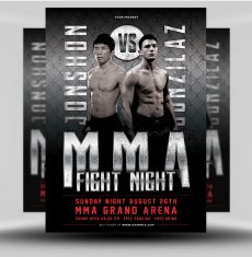 Rage in the Cage MMA Flyer