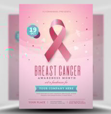 Breast Cancer Awareness Month Flyer
