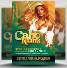 Cabo Nights Flyer