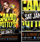 Camo and Bottles Flyer