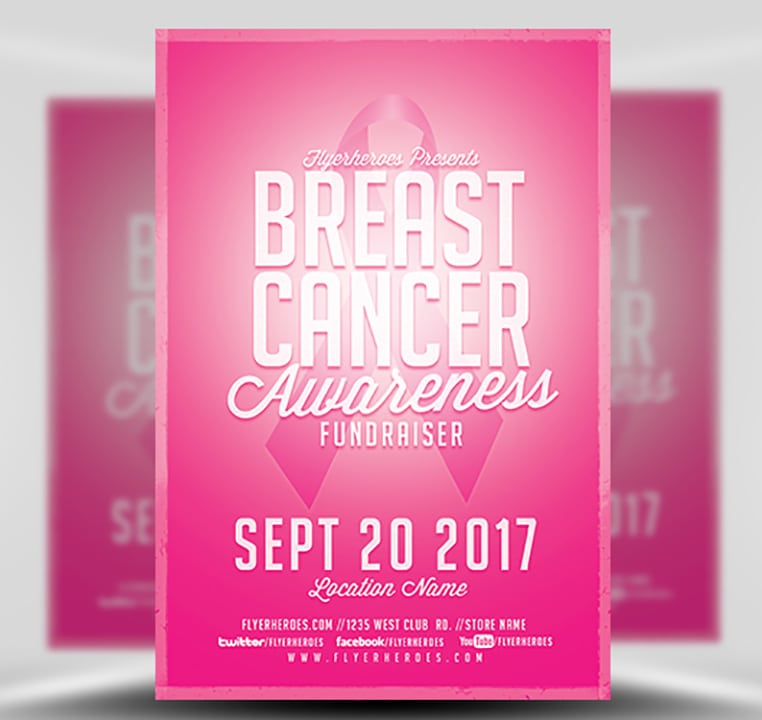 Cancer Awareness Fundraiser Flyer