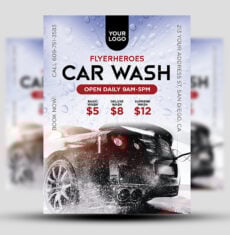 Car Wash Flyer 1