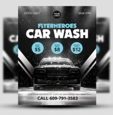 Car Wash Flyer 2