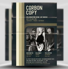 Carbon Copy Flyer
