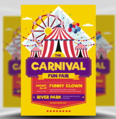 Carnival Funfair Event Flyer
