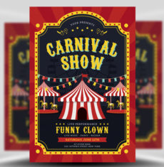Carnival Show Flyer