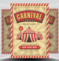 Carnival Event Party Flyer