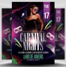 Carnival Nights Flyer 1