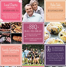 Charity Event A3 Poster Template