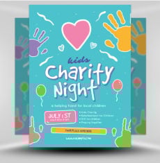 Charity Night Flyer 3