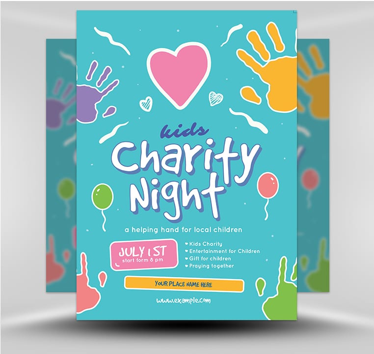 Charity Night Flyer 3